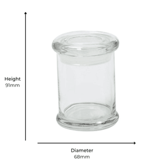 Small Status Jar & Flat Lid - Craftovator