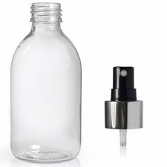 250ml Clear Plastic Room Spray Bottle