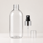 250ml Clear Plastic Room Spray Bottle + Cap