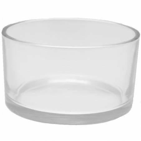 50cl Clear Glass 3-Wick Bowl - Craftovator