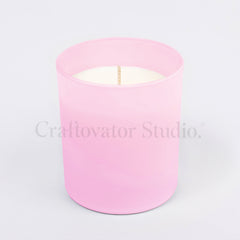 30cl Matte Pink Luxury Scented Candle