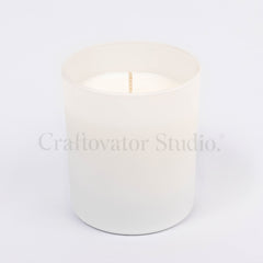 30cl Matte White Luxury Scented Candle