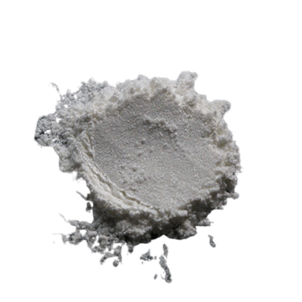 Bright White Synthetic Mica Powder - Craftovator