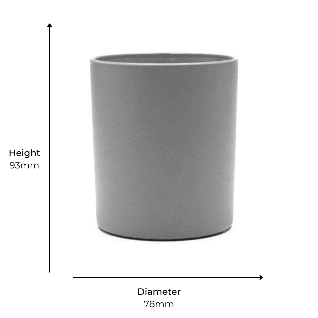 Karen / Lotti / Lucy 30cl Matte Grey Container - Craftovator