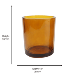 Karen / Lotti / Lucy 30cl Amber Container - Craftovator