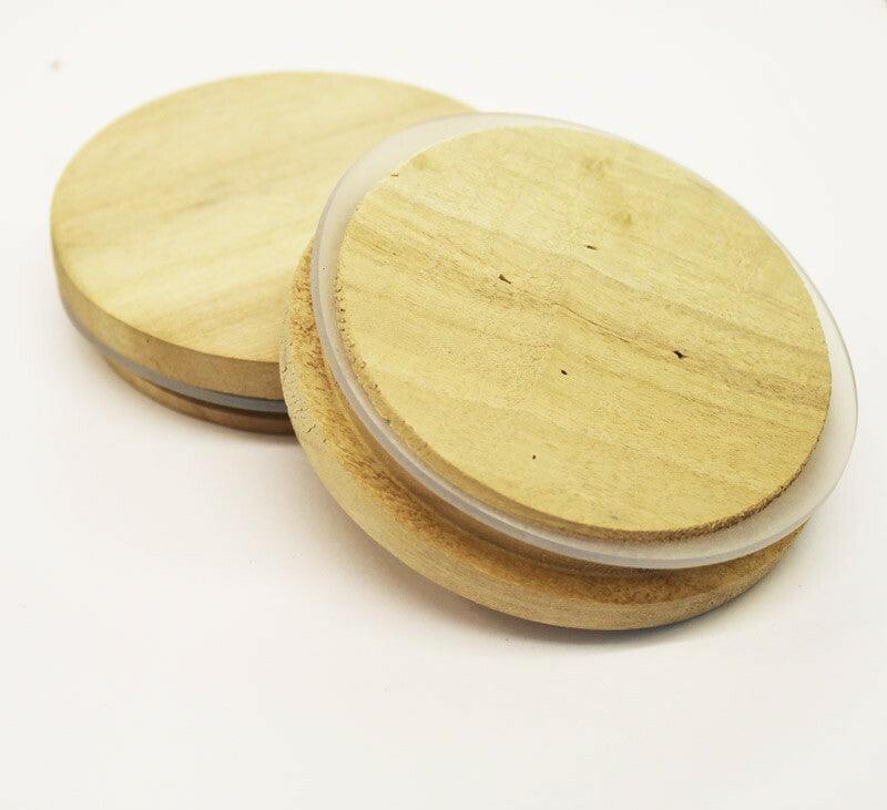 30cl Bamboo Candle Glass Lid - Craftovator