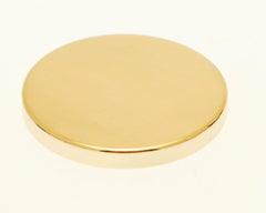 30cl Gold Candle Glass Lid - Craftovator