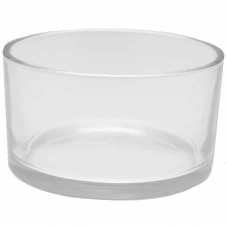 50cl Clear Glass 3-Wick Bowl - Craftovator
