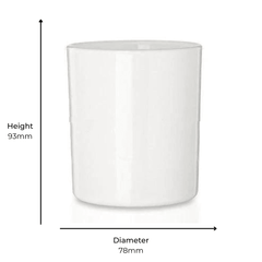 Karen / Lotti / Lucy 30cl Gloss White Container - Craftovator