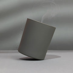 Karen / Lucy 30cl Matte Grey Container