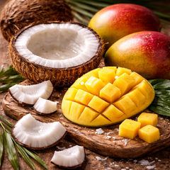 Huile Parfumée Noix de Coco & Mangue