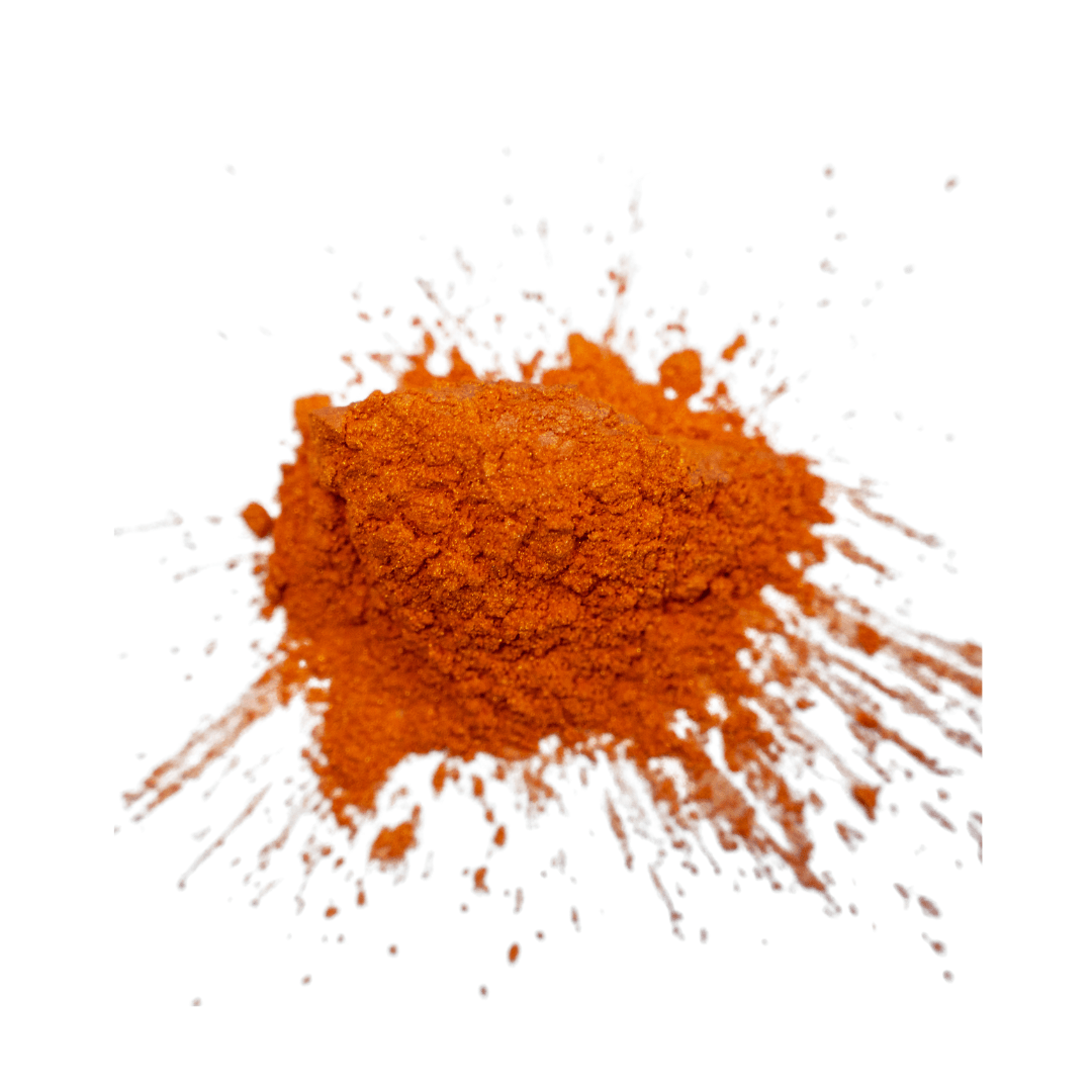 Orange Burst Mica Powder - Craftovator