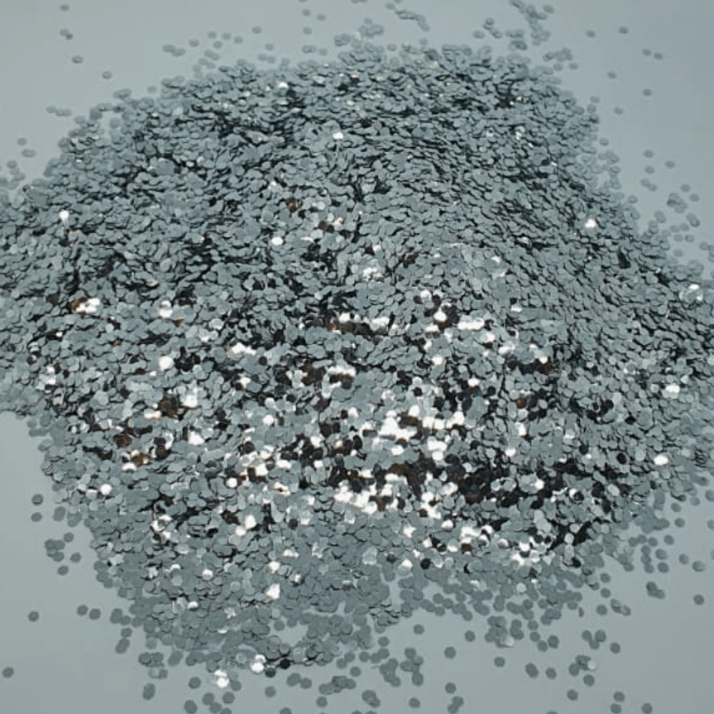 Silver Biodegradable Cosmetic Glitter - Craftovator